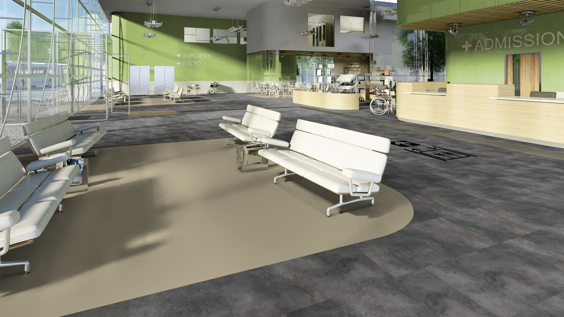Tarkett iD Inspiration Loose-Lay Designvinyl Art. 24644031  Relaxed Slate One 4,5 mm