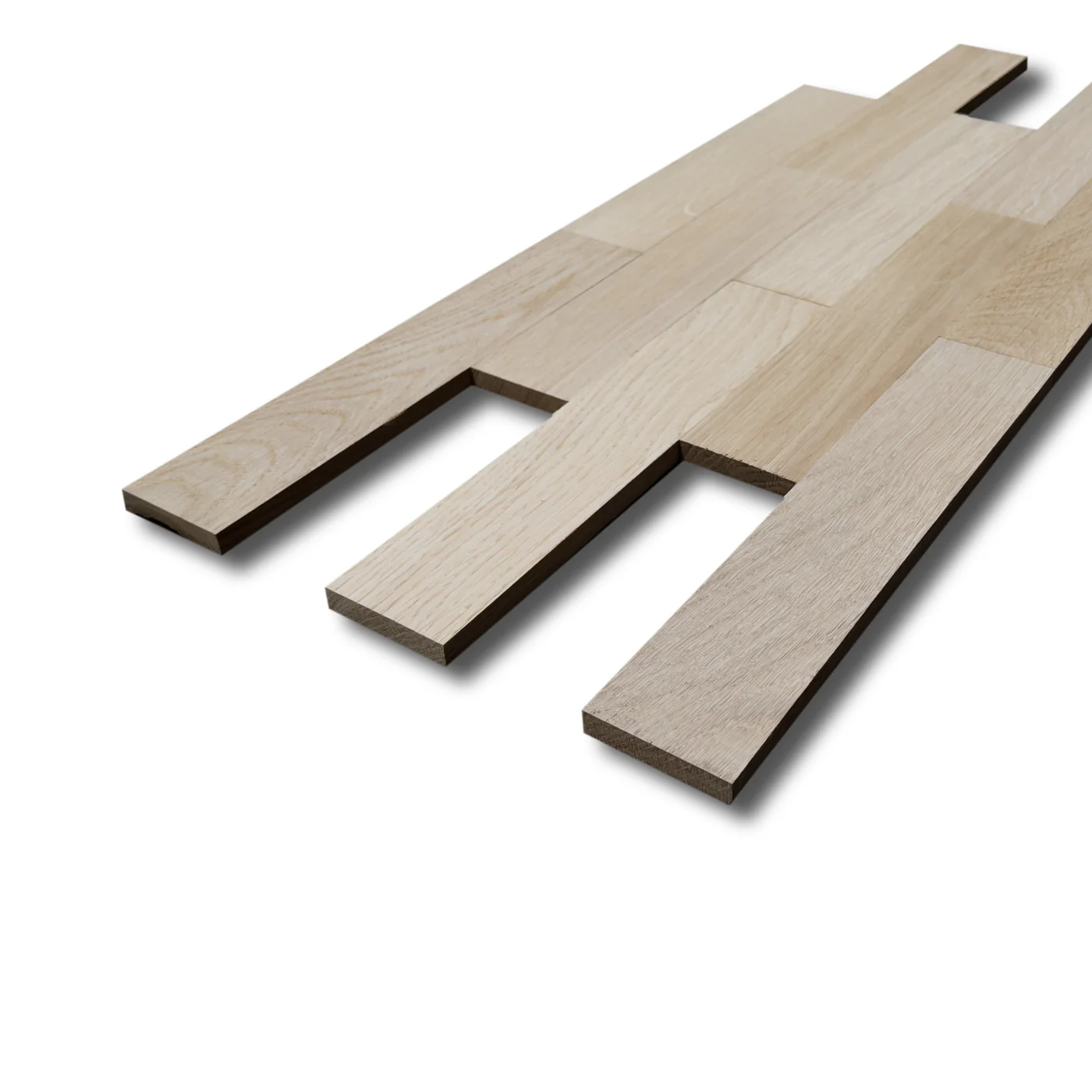 Gunreben Lamparkett Art. A800A0210A00 Eiche natur engl. Verband 10 x 50 x 250 mm