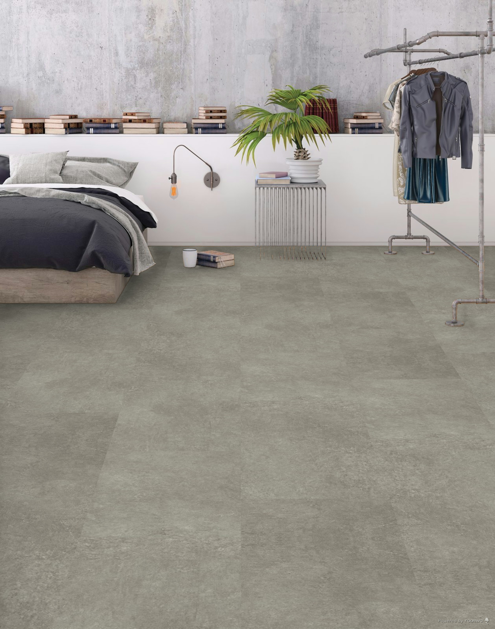 Ziro Mikolan mineralischer Designboden Art. 040101304 Beton Modesto 8,5 mm