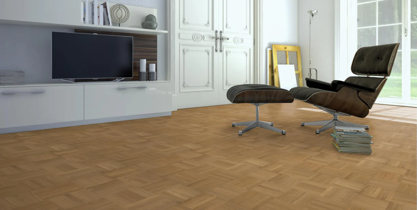 Gunreben Mosaikparkett Art. A000A0100000 Eiche natur/select Würfel 8 x 22,86 mm roh Länge 160 mm