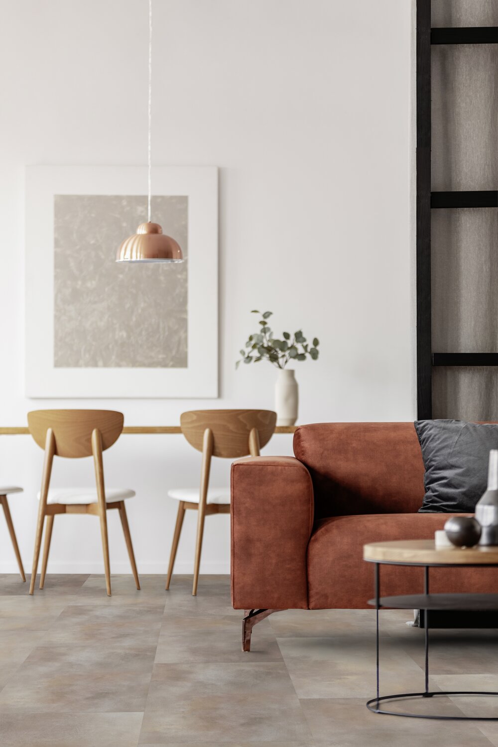 Gerflor Virtuo 30 Rigid Acoustic Fliese Designvinyl Art. 39101476 Acuarela Taupe 5,4 mm 