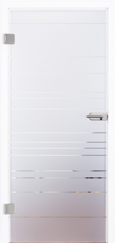 Loft Glastür Art. 3001 Pali, Türblatt erhältlich auch mit Seitenelementen und Oberlicht
