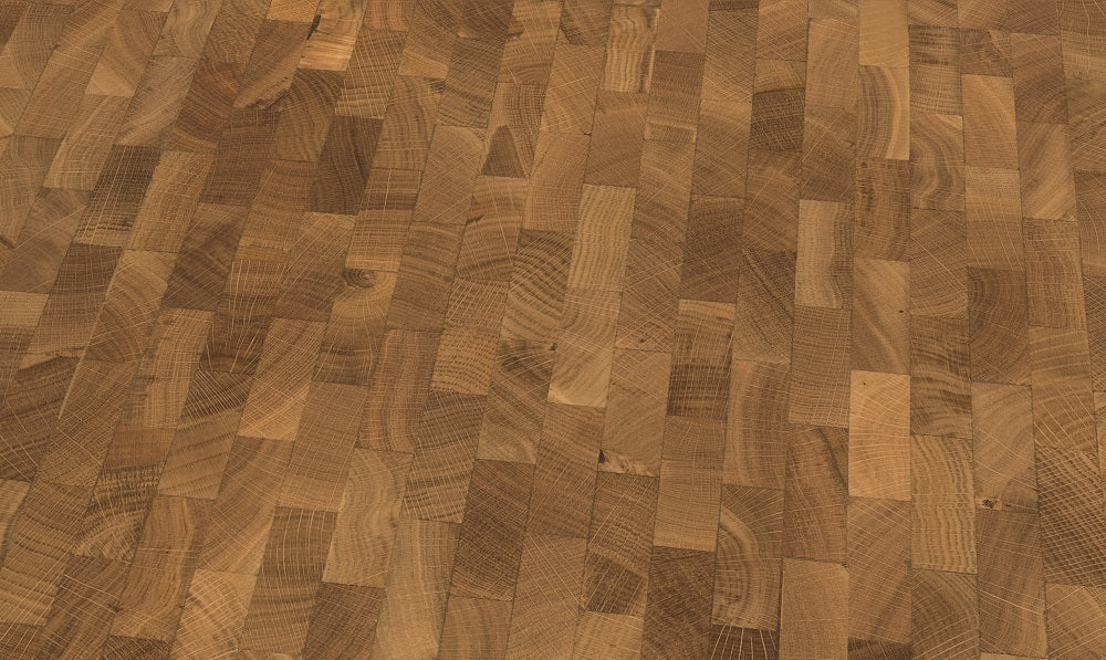 Gunreben Hirnholzboden Art. A40100080000 Eiche engl. Verband markant 20 x 60 mm roh