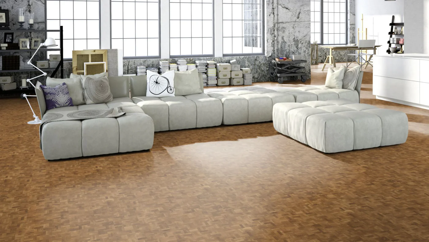 Gunreben Hirnholzboden Art. A40180085000 Eiche Würfel markant 20 x 60 mm roh