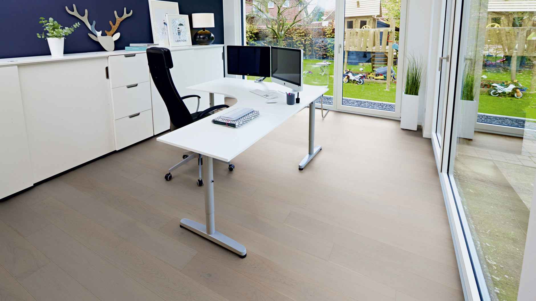 Ter Hürne Parkett Haeven Collection Art. 1101012219 Eiche grau Landhausdiele 13 mm