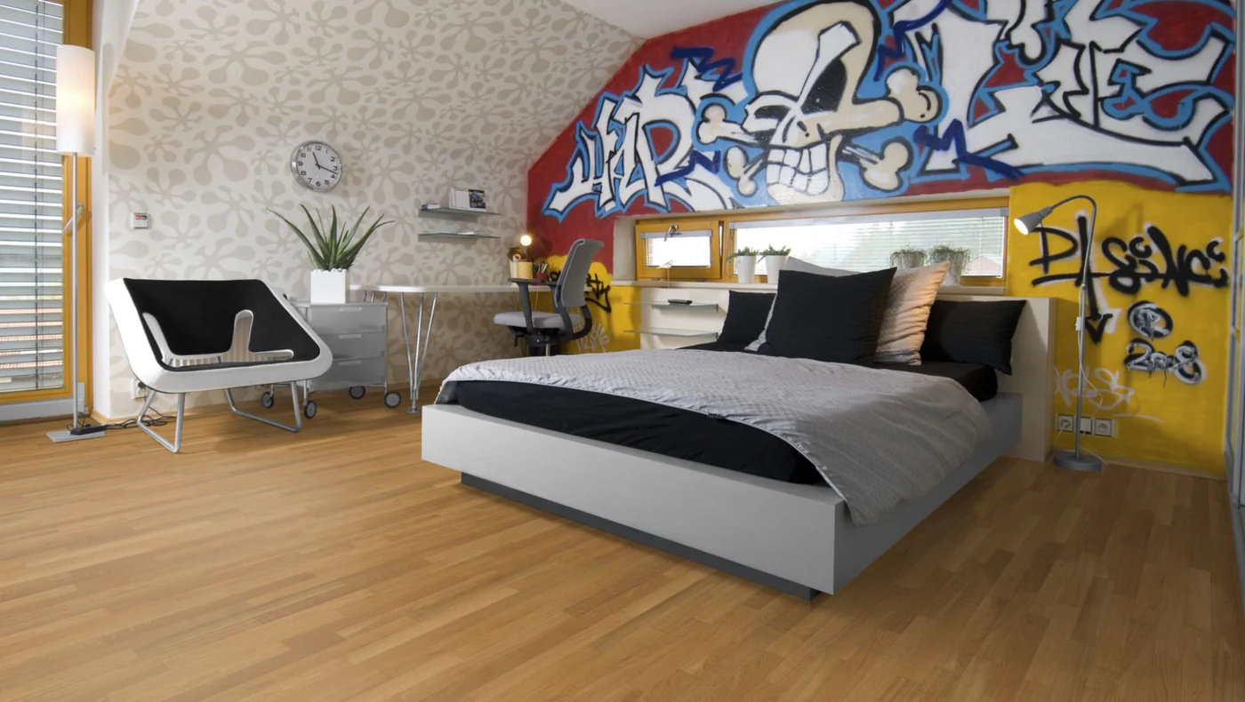 Gunreben Stabparkett Art. A601A0110D10 Eiche select/natur 15 x 70 mm gebürstet & geölt Länge 500 mm