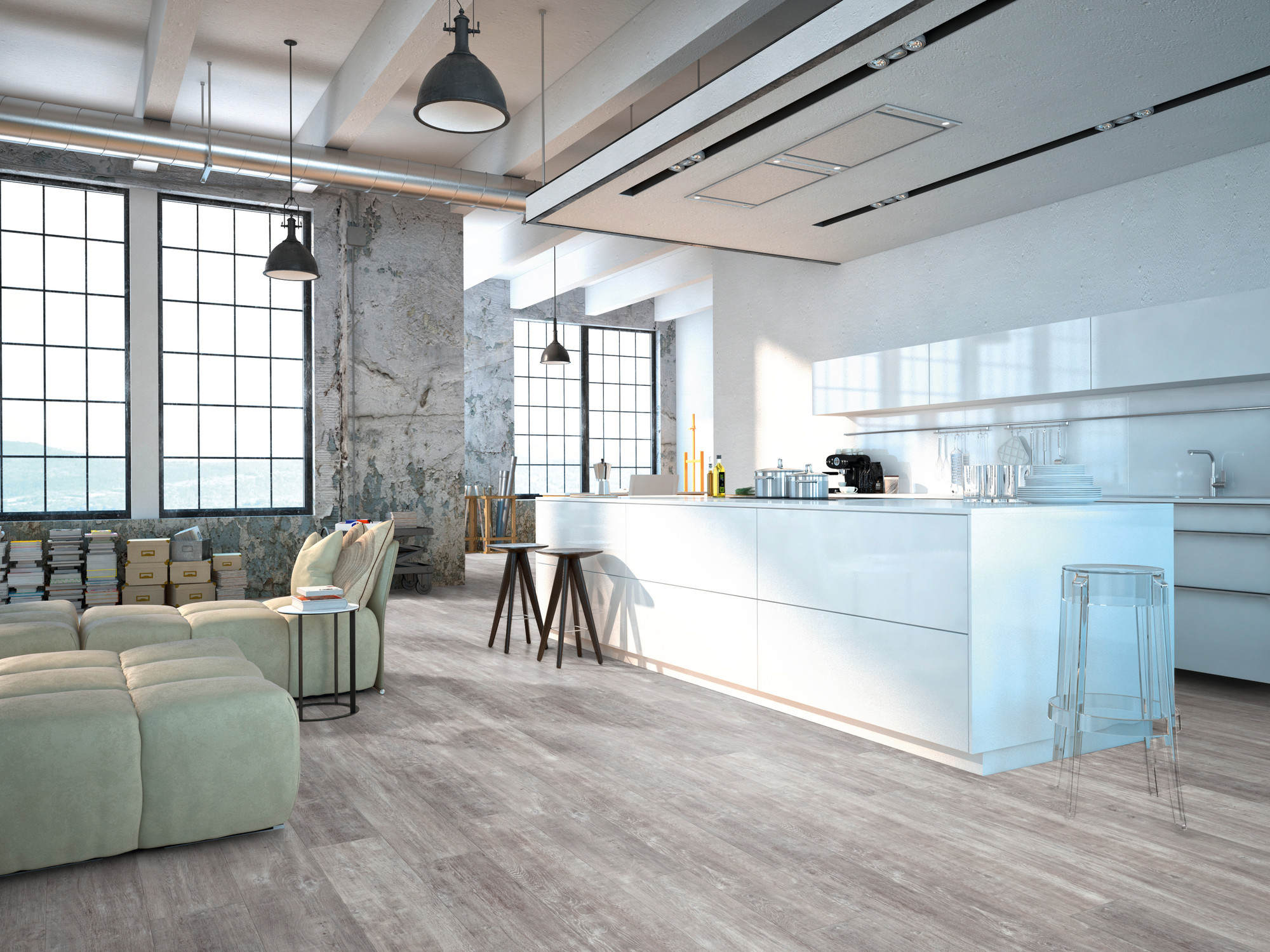 Gerflor Creation 55 Designvinyl Art. 35810068 Mansfield Light 2,5 mm