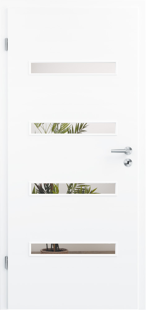 Köhnlein Türen mit unterschiedlichen Lichtausschnitten Design-LA W-4XS