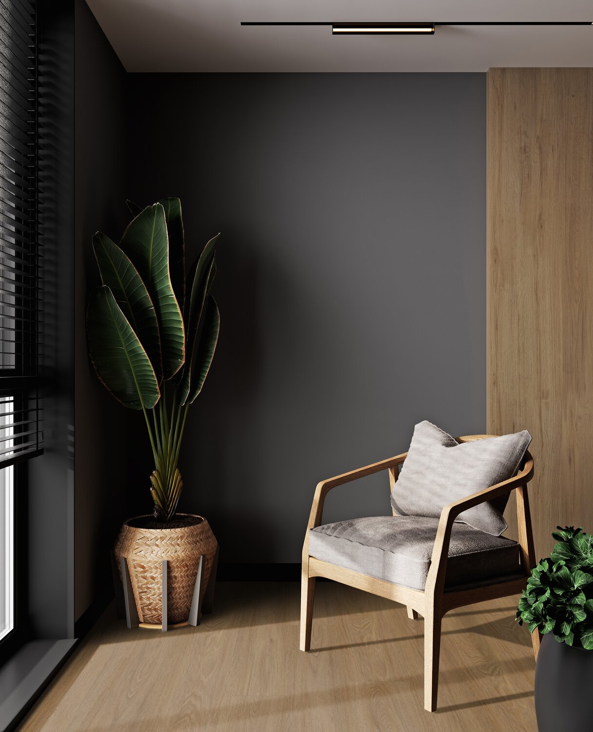 Gerflor Virtuo 30 Rigid Acoustic Landhausdiele XL Designvinyl Art. 39131461 Blomma Brown 5,4 mm