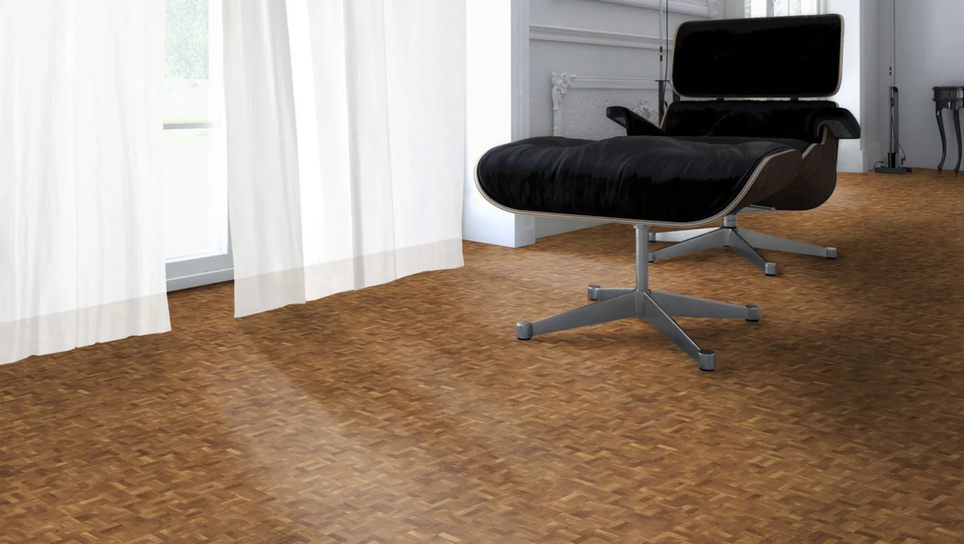 Gunreben Hirnholzboden Art. A40180055000 Eiche Würfel mix 20 x 60 mm roh