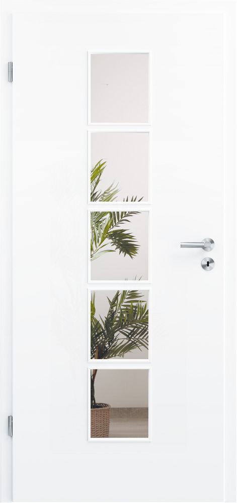 Köhnlein Türen mit unterschiedlichen Lichtausschnitten Design-LA 5 Rechtecke