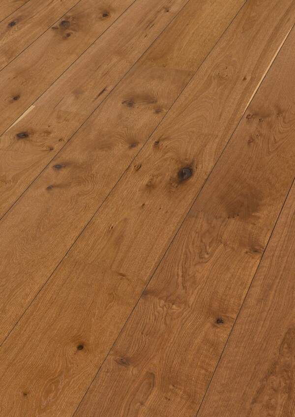Meister Lindura-Holzboden HD 400 Art. 500213-2200270-08911 Eiche authentic kastanienbraun 11 mm