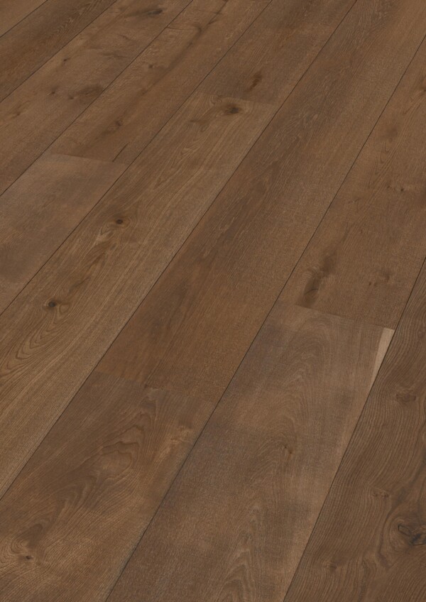 Meister Lindura-Holzboden HD 400 Art. 500213-2200270-08903 Eiche authentic olivgrau 11 mm