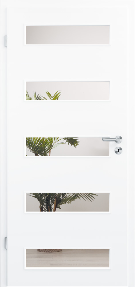 Köhnlein Türen mit unterschiedlichen Lichtausschnitten Design-LA W5