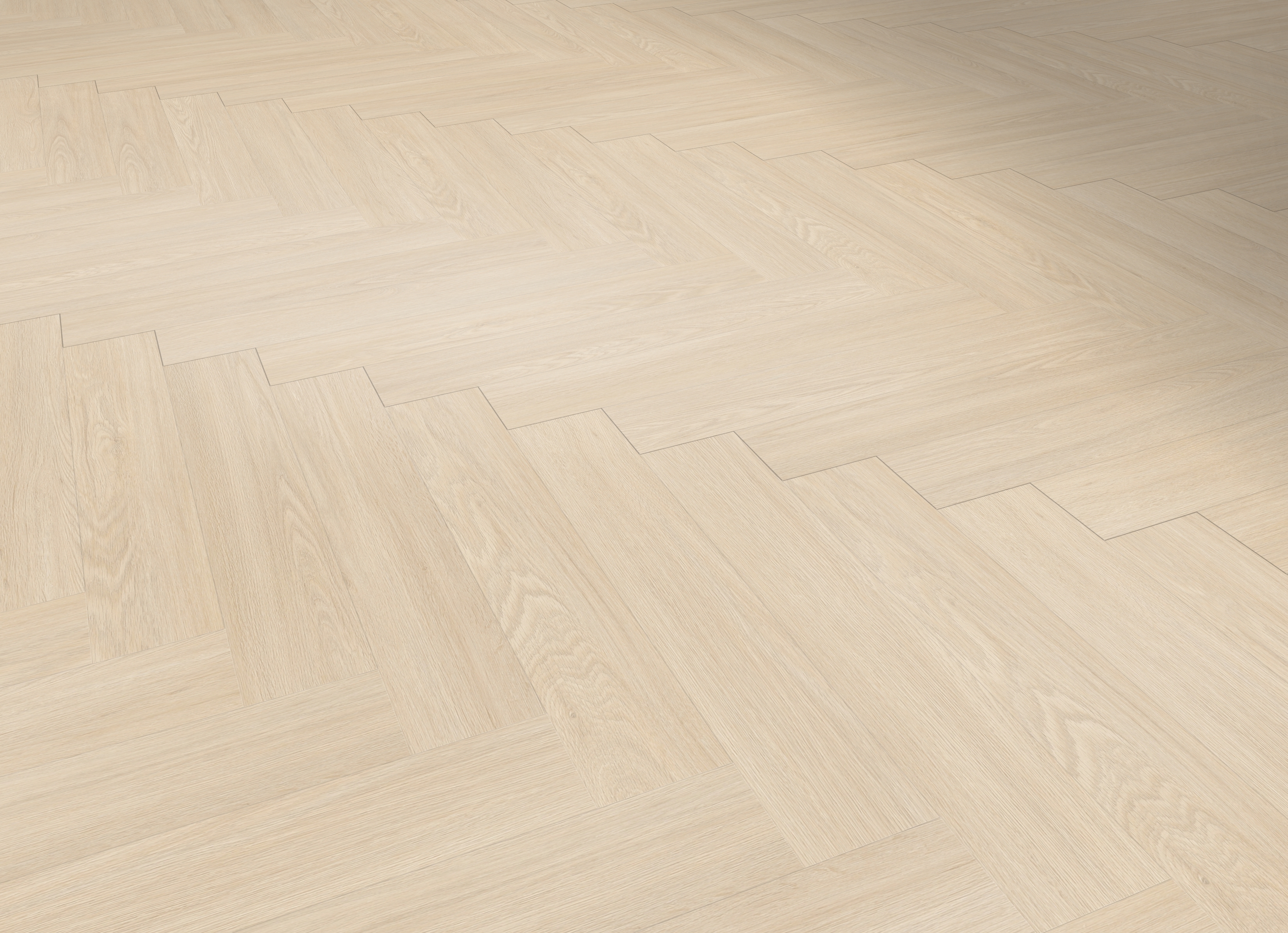 Gerflor Virtuo 55 Herringbone Designvinyl Art. 39201463 Blomma Cream 2,5 mm