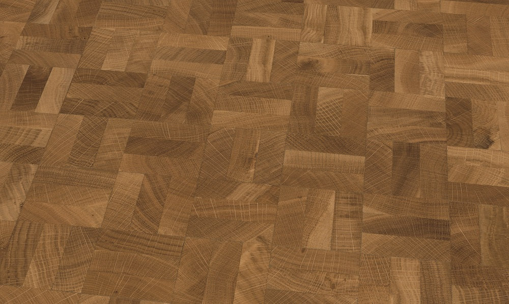 Gunreben Hirnholzboden Art. A40100085000 Eiche Würfel markant 20 x 60 mm roh