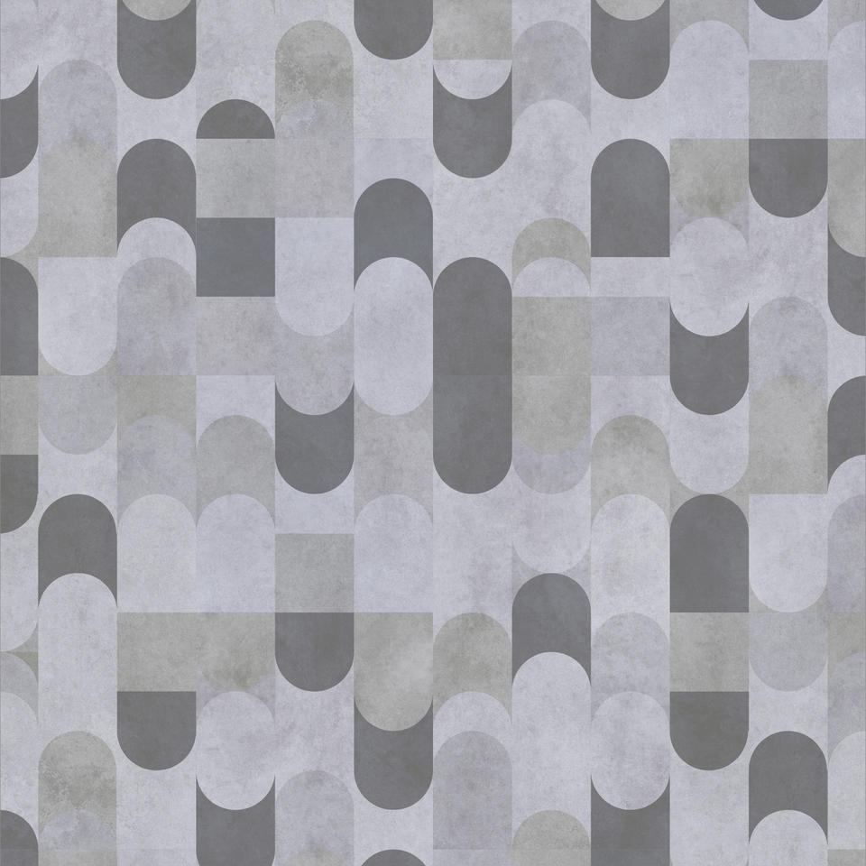 TARKETT Cementi Click Vinylboden Art. 24778013 Tangents Contrast Light Grey Fase 4-seitig 7,5 mm