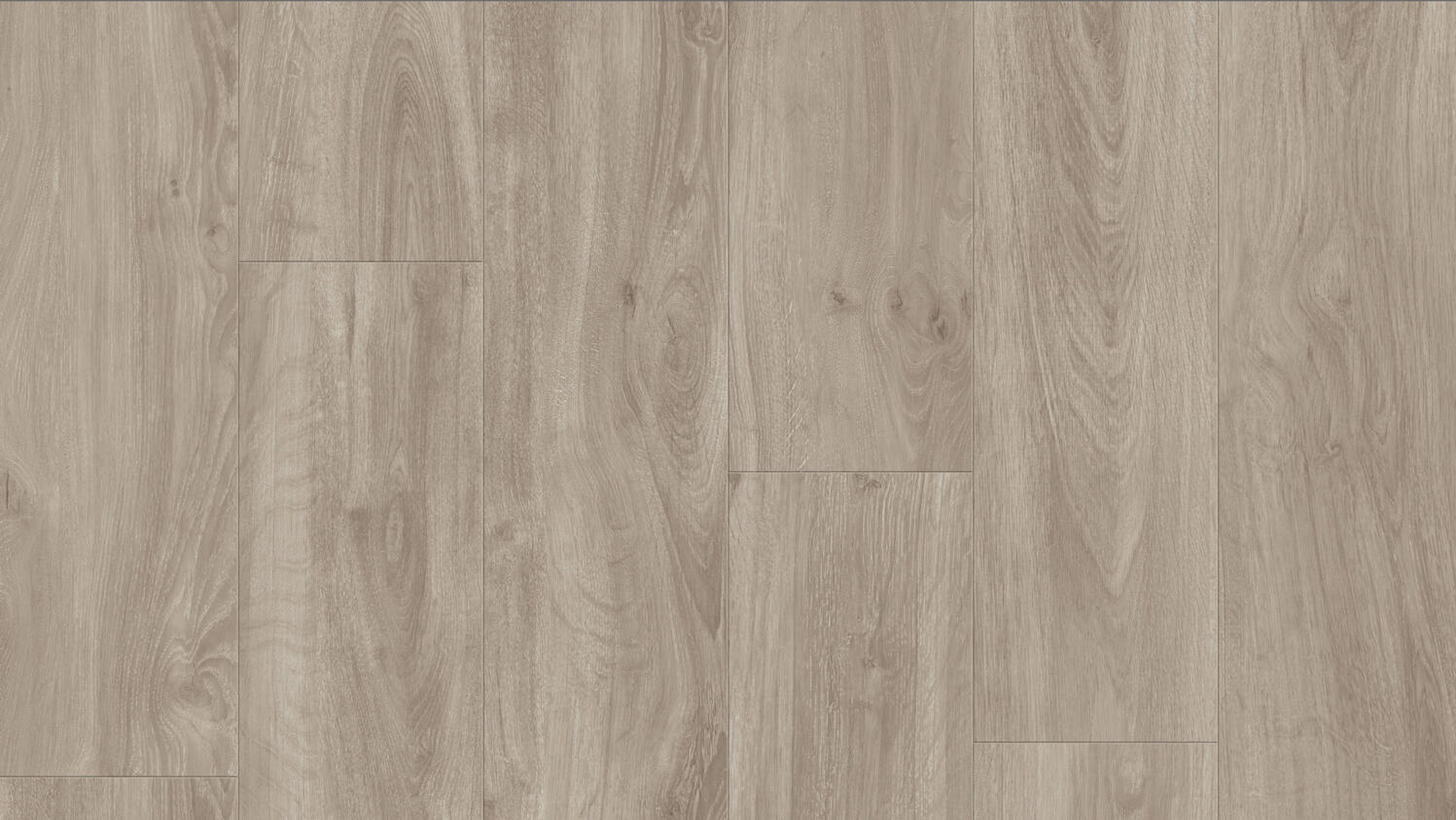 Designboden / Vinylboden Tarkett iD Click Ultimate 70 – English Oak Grey Beige (warme grau-beige Holzoptik), 6,5 mm stark, feuchtraum- und fußbodenheizungsgeeignet“