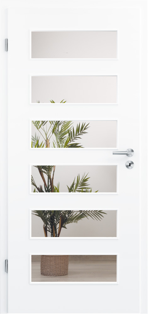 Köhnlein Türen mit unterschiedlichen Lichtausschnitten Design-LA 6R