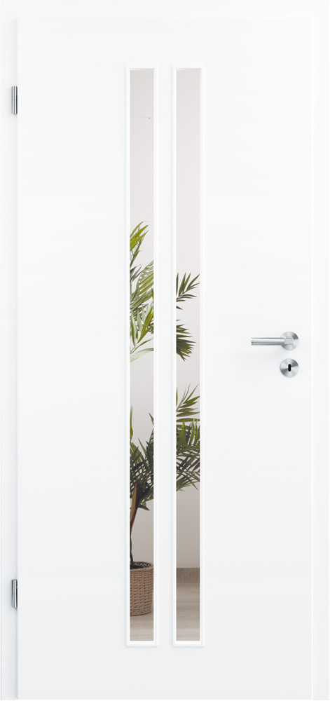 Köhnlein Türen mit unterschiedlichen Lichtausschnitten Design-LA 2XS mittig