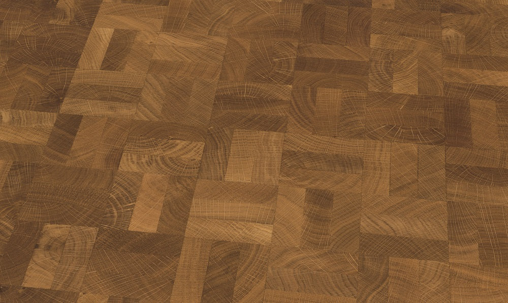 Gunreben Hirnholzboden Art. A40100025000 Eiche Würfel natur 20 x 60 mm roh